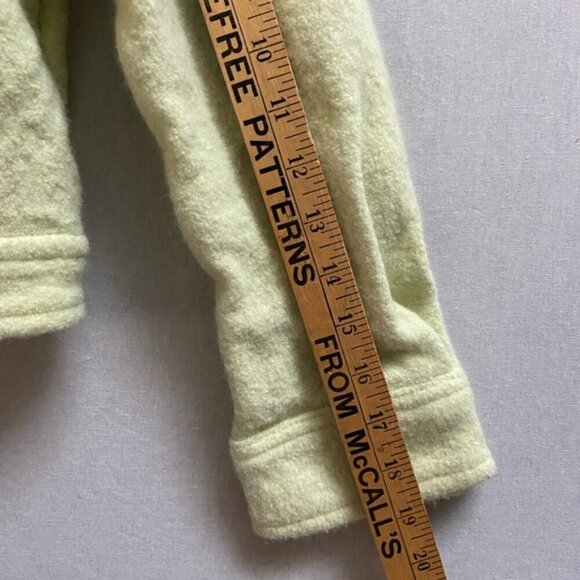 Wilfred Aritzia cropped short Ganna merino wool 3/4 sleevese button jacket Sz S - Picture 10 of 11